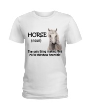 LIMITED EDITION - FARMER LOVE HORSE - 80142P Ladies T-Shirt tile