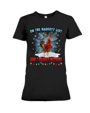LIMITED EDITION - FUNNY CHICKEN 10958A Premium Fit Ladies Tee tile