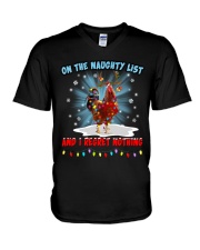 LIMITED EDITION - FUNNY CHICKEN 10958A V-Neck T-Shirt tile