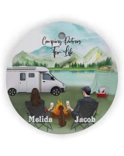 LIMITED EDITION - CAMPING PARTNER - 90093TU Circle Ornament (Wood tile