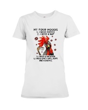 LIMITED EDITION - CHICKEN FARM 90033A Premium Fit Ladies Tee tile