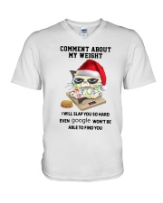 LIMITED EDITION - CAT LOVERS - 9918A V-Neck T-Shirt tile