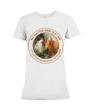 LIMITED EDITION - FARMER CHICKEN FUNNY - 80484P Premium Fit Ladies Tee tile