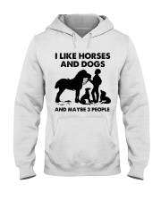 LIMITED EDITION - FARMER LOVE HORSES- 6902P Hooded Sweatshirt tile