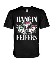 LIMITED EDITION - COW LOVERS - T SHIRT 8973P V-Neck T-Shirt tile
