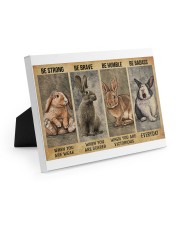 LIMITED EDITION - FARMER RABIT LOVERS - 80203P Easel-Back Gallery Wrapped Canvas tile