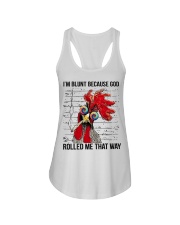 LIMITED EDITION - FARMER LOVE CHICKENS - 80180P Ladies Flowy Tank tile