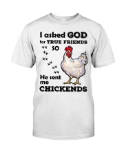 LIMITED EDITION - FARMER LOVE CHICKENS - 6874P Premium Fit Mens Tee tile