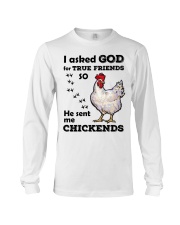 LIMITED EDITION - FARMER LOVE CHICKENS - 6874P Long Sleeve Tee tile