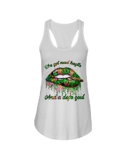 LIMITED EDITION - WEED LIPS - 9309P Ladies Flowy Tank tile