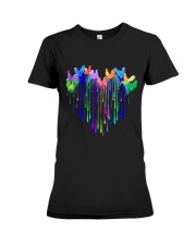 LIMITED EDITION - FARMER FUNNY CHICKENS - 80212P Premium Fit Ladies Tee tile