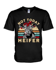 LIMITED EDITION - COW - T SHIRT 8970P V-Neck T-Shirt tile