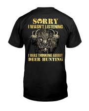LIMITED EDITION - DEER HUNTING - T SHIRT 10165A Classic T-Shirt back