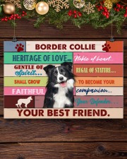 LIMITED EDITION - DOG BORDER COLLIE 11004A 17x11 Poster aos-poster-landscape-17x11-lifestyle-27