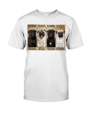 LIMITED EDITION - PUGS - POS90364TU Classic T-Shirt tile
