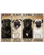 LIMITED EDITION - PUGS - POS90364TU 17x11 Poster front