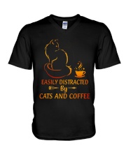LIMITED EDITION - CAT LOVERS 10678A V-Neck T-Shirt tile