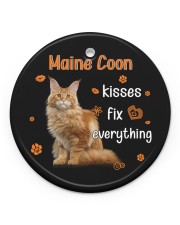 LIMITED EDITION - CAT LOVERS 10937A Circle ornament - single (porcelain) front