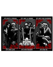 LIMITED EDITION - MOTORCYCLE LOVERS 11085A 17x11 Poster front