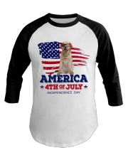 LIMITED EDITION - GOLDEN RETRIEVER FLAG - 9265P Baseball Tee tile