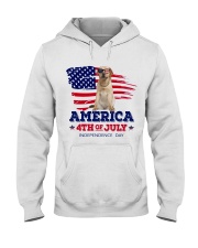 LIMITED EDITION - GOLDEN RETRIEVER FLAG - 9265P Hooded Sweatshirt tile
