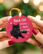 LIMITED EDITION - BLACK CAT 90049AA Circle ornament - single (porcelain) aos-circle-ornament-single-porcelain-lifestyles-08
