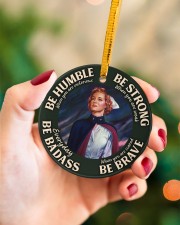 LIMITED EDITION - BE STRONG - 60005TU Circle ornament - single (porcelain) aos-circle-ornament-single-porcelain-lifestyles-09