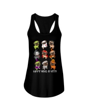 LIMITED EDITION - PUG Tshirt 6706TR Ladies Flowy Tank tile