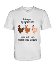 LIMITED EDITION - CHICKEN FARM 90020A V-Neck T-Shirt tile
