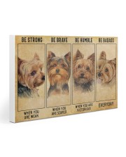 LIMITED EDITION - YORKIE - POS90318TU Gallery Wrapped Canvas Prints tile