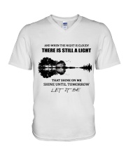 LIMITED EDITION - LET IT BE NATURE GUITAR 9332P V-Neck T-Shirt tile