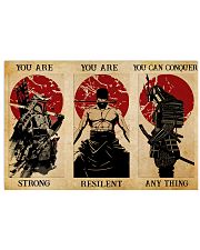 LIMITED EDITION - SAMURAI - POS8035TU 17x11 Poster front
