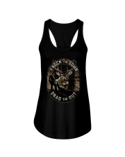 LIMITED EDITION - HUNTING T-SHIRT 8458K Ladies Flowy Tank tile
