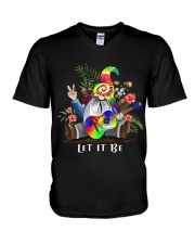 LIMITED EDITION - TIE DYE LOVERS 10517A V-Neck T-Shirt tile