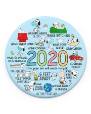 LIMITED EDITION - CHRISTMAS - 80245P Circle ornament - single (porcelain) front
