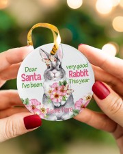 LIMITED EDITION - RABBIT LOVERS - 80224P Circle ornament - single (porcelain) aos-circle-ornament-single-porcelain-lifestyles-08