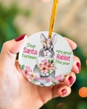 LIMITED EDITION - RABBIT LOVERS - 80224P Circle ornament - single (porcelain) aos-circle-ornament-single-porcelain-lifestyles-09