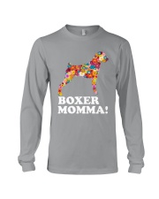 Boxer Dog Momma Long Sleeve Tee thumbnail