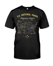 National Park Map Shirt Premium Fit Mens Tee thumbnail