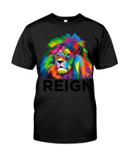 Lion Reign Bold Back To School Premium Fit Mens Tee front