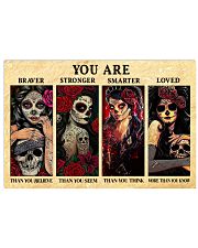 YOU ARE BRAVER THAN YOU BELIEVE POSTER 17x11 Poster front