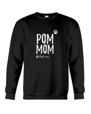 Funny-Pom-Mom-Shirt-Funny-Tee-for-Pomeranian-Dog-M Crewneck Sweatshirt thumbnail