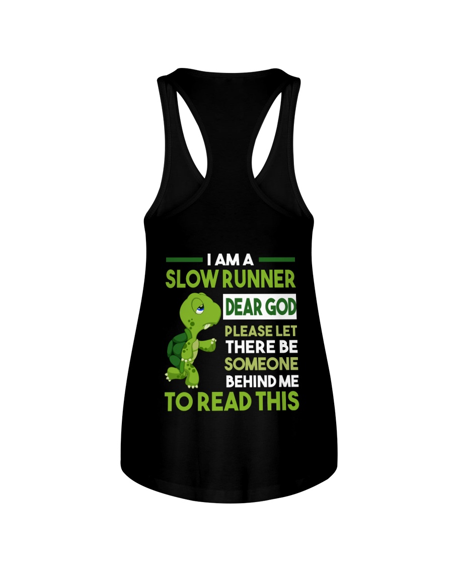 I AM SLOW RUNNER Ladies Flowy Tank
