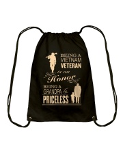 VIETNAM VETERAN - GRANDPA PRICELESS Drawstring Bag thumbnail