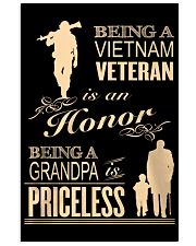 VIETNAM VETERAN - GRANDPA PRICELESS 11x17 Poster thumbnail