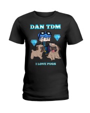 DanTDM and Pugs Ladies T-Shirt thumbnail