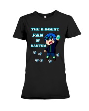 DANTDM T-SHIRT OF THE BIGGEST FAN Premium Fit Ladies Tee thumbnail