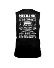 Mechanic try to make things Idiot-proof Sleeveless Tee thumbnail