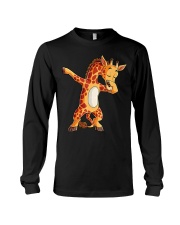 Dabbing Giraffe T shirt Giraffes Funny Dab Long Sleeve Tee thumbnail