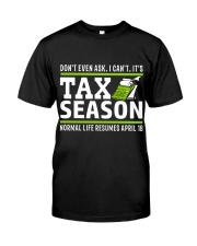 Tax Season 2018 Shirt Funny Office T-shirt Classic T-Shirt thumbnail